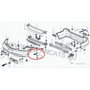Кронштейн бампера 71198S5A003 для HONDA CIVIC ES9 F L