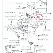Кронштейн бампера 5211612340 для TOYOTA COROLLA NZE120 2NZ-FE F L